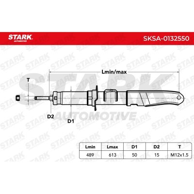 Amortyzator Stark SKSA-0132550 SKSA-0132550 - foto 5