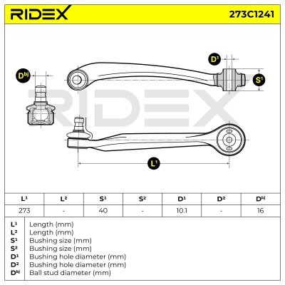 Wahacz RIDEX 273C1241 273C1241 - foto 6