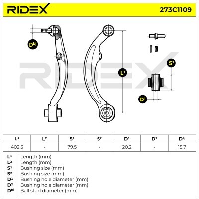 Wahacz RIDEX 273C1109 273C1109 - foto 6