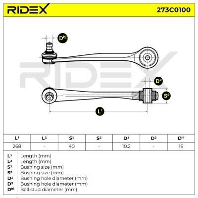 Wahacz RIDEX 273C0100 273C0100 - foto 7