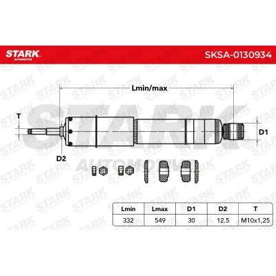 Amortyzator Stark SKSA-0130934 SKSA-0130934 - foto 3