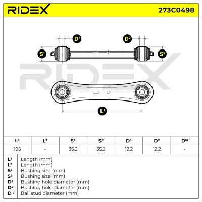 Wahacz RIDEX 273C0498 273C0498 - foto 5