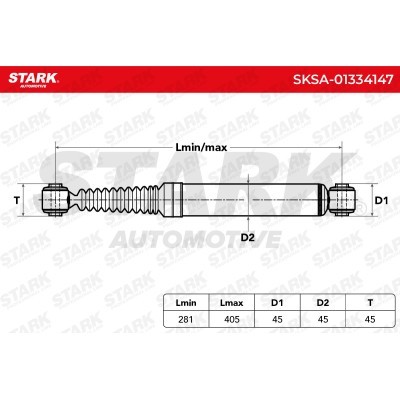 Amortyzator Stark SKSA-01334147 SKSA-01334147 - foto 7