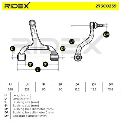 Wahacz RIDEX 273C0239 273C0239 - foto 6