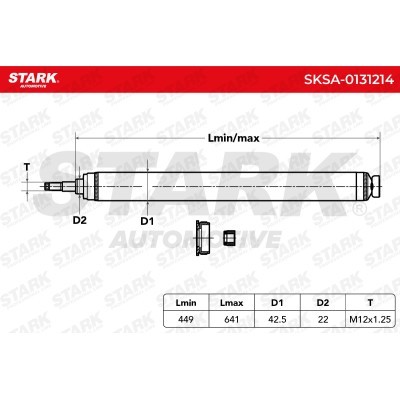 Amortyzator Stark SKSA-0131214 SKSA-0131214 - foto 3