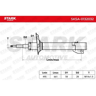 Amortyzator Stark SKSA-0132032 SKSA-0132032 - foto 4
