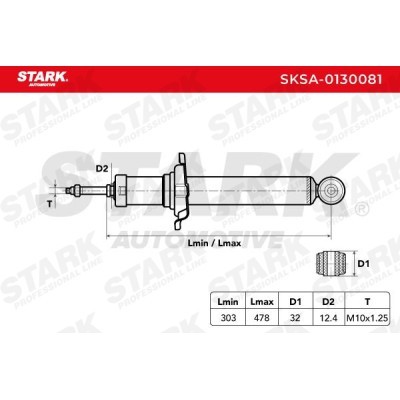 Amortyzator Stark SKSA-0130081 SKSA-0130081 - foto 3