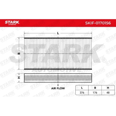 Filtr Kabinowy Stark SKIF-0170156 SKIF-0170156 - foto 3