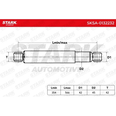 Amortyzator Stark SKSA-0132232 SKSA-0132232 - foto 3