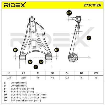 Wahacz RIDEX 273C0126 273C0126 - foto 8