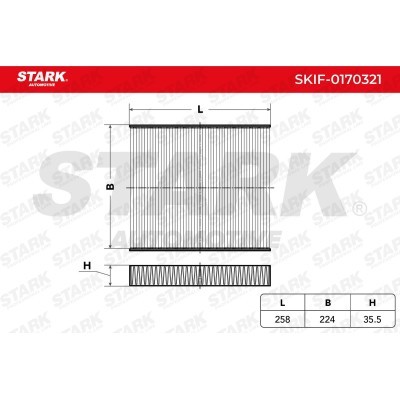 Filtr Kabinowy Stark SKIF-0170321 SKIF-0170321 - foto 2