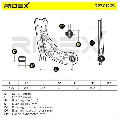 Wahacz RIDEX 273C1265 273C1265 - foto 7