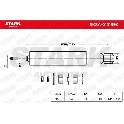 Amortyzator Stark SKSA-0131990 SKSA-0131990 - foto 6