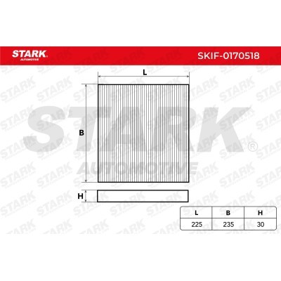 Filtr Kabinowy Stark SKIF-0170518 SKIF-0170518 - foto 6