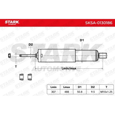 Amortyzator Stark SKSA-0130186 SKSA-0130186 - foto 6