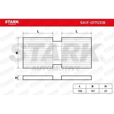 Filtr Kabinowy Stark SKIF-0170318 SKIF-0170318 - foto 6