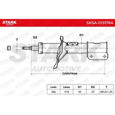 Amortyzator Stark SKSA-0131764 SKSA-0131764 - foto 7