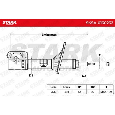 Amortyzator Stark SKSA-0130232 SKSA-0130232 - foto 3