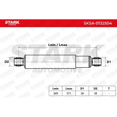 Amortyzator Stark SKSA-0132504 SKSA-0132504 - foto 5
