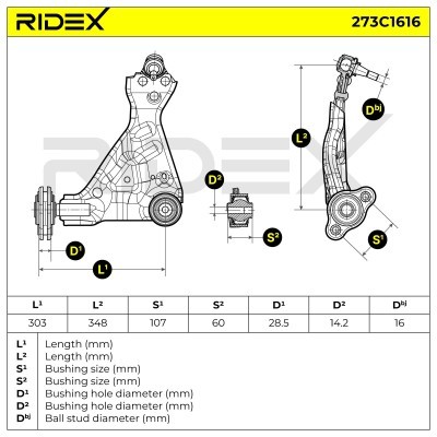 Wahacz RIDEX 273C1616 273C1616 - foto 6