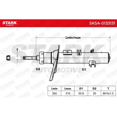 Amortyzator Stark SKSA-0133131 SKSA-0133131 - foto 7