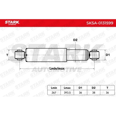 Amortyzator Stark SKSA-0131599 SKSA-0131599 - foto 3