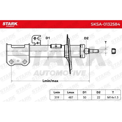 Amortyzator Stark SKSA-0132584 SKSA-0132584 - foto 7