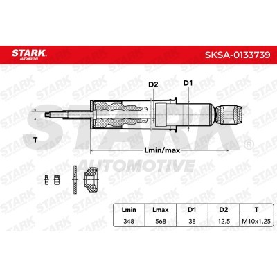 Amortyzator Stark SKSA-0133739 SKSA-0133739 - foto 7