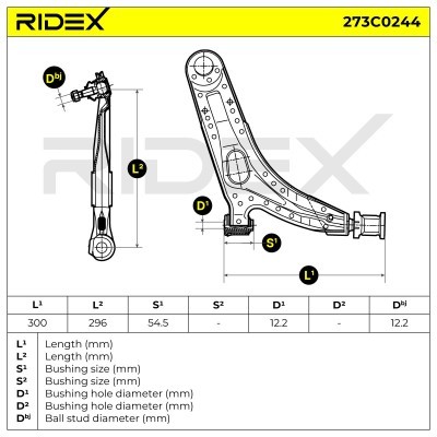 Wahacz RIDEX 273C0244 273C0244 - foto 7