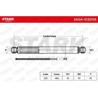 Amortyzator Stark SKSA-0132105 SKSA-0132105 - foto 3
