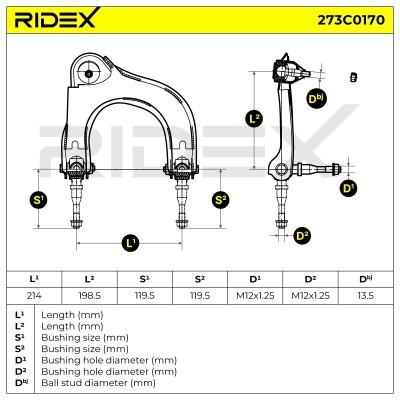 Wahacz RIDEX 273C0170 273C0170 - foto 7