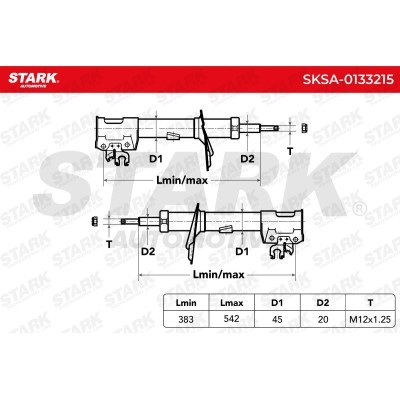 Amortyzator Stark SKSA-0133215 SKSA-0133215 - foto 4