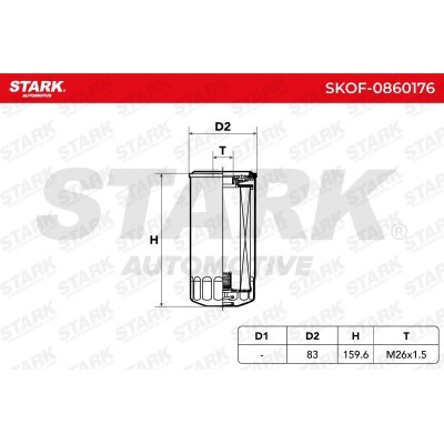 Filtr Oleju Stark SKOF-0860176 SKOF-0860176 - foto 5