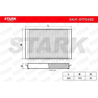 Filtr Kabinowy Stark SKIF-0170492 SKIF-0170492 - foto 2