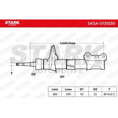 Amortyzator Stark SKSA-0131030 SKSA-0131030 - foto 3