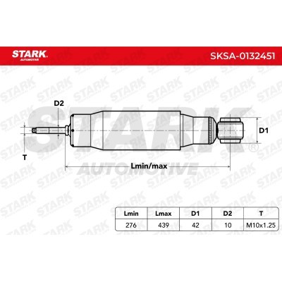 Amortyzator Stark SKSA-0132451 SKSA-0132451 - foto 6