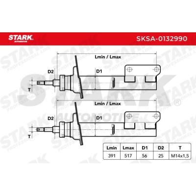 Amortyzator Stark SKSA-0132990 SKSA-0132990 - foto 8