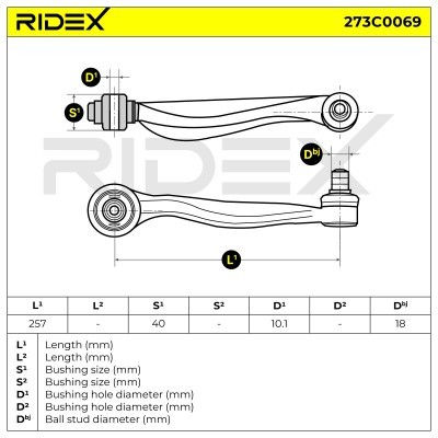 Wahacz RIDEX 273C0069 273C0069 - foto 6