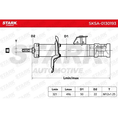 Amortyzator Stark SKSA-0130193 SKSA-0130193 - foto 3