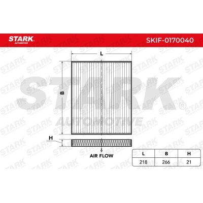 Filtr Kabinowy Stark SKIF-0170040 SKIF-0170040 - foto 3