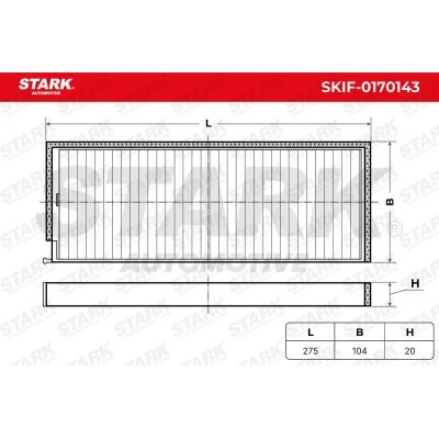 Filtr Kabinowy Stark SKIF-0170143 SKIF-0170143 - foto 6