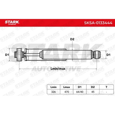 Amortyzator Stark SKSA-0133444 SKSA-0133444 - foto 2