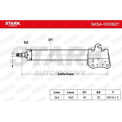 Amortyzator Stark SKSA-0131827 SKSA-0131827 - foto 3
