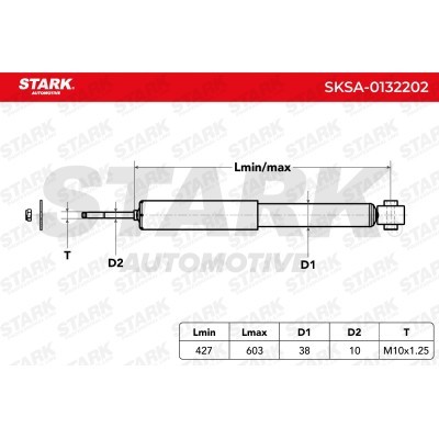 Amortyzator Stark SKSA-0132202 SKSA-0132202 - foto 6
