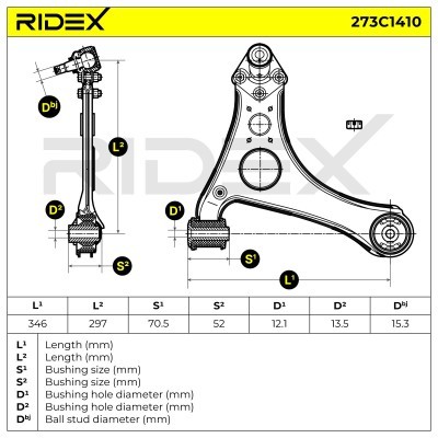 Wahacz RIDEX 273C1410 273C1410 - foto 6