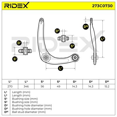 Wahacz RIDEX 273C0730 273C0730 - foto 4