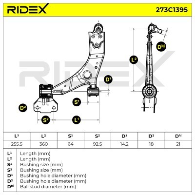 Wahacz RIDEX 273C1395 273C1395 - foto 6