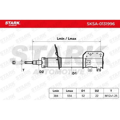 Amortyzator Stark SKSA-0131996 SKSA-0131996 - foto 7