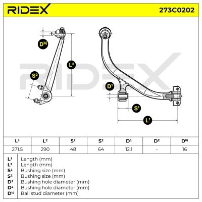 Wahacz RIDEX 273C0202 273C0202 - foto 4