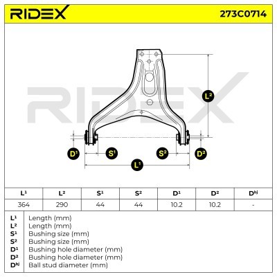 Wahacz RIDEX 273C0714 273C0714 - foto 5